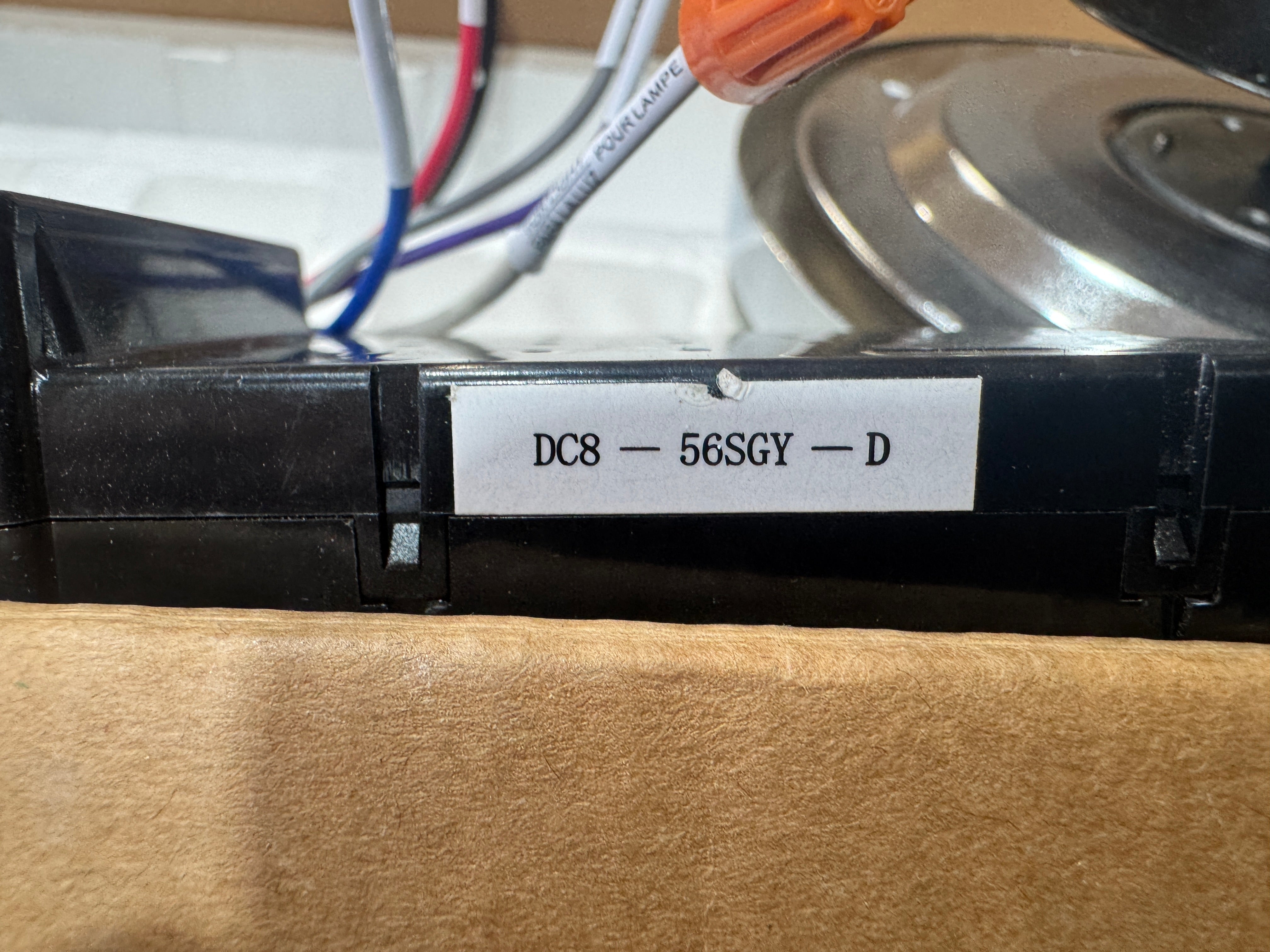 Substitute for Monte Carlo DC8-56SGV-L-D / DC8-56SGY-D 6 Speed For DC Ceiling Fan Receiver [DC8-96SG8]