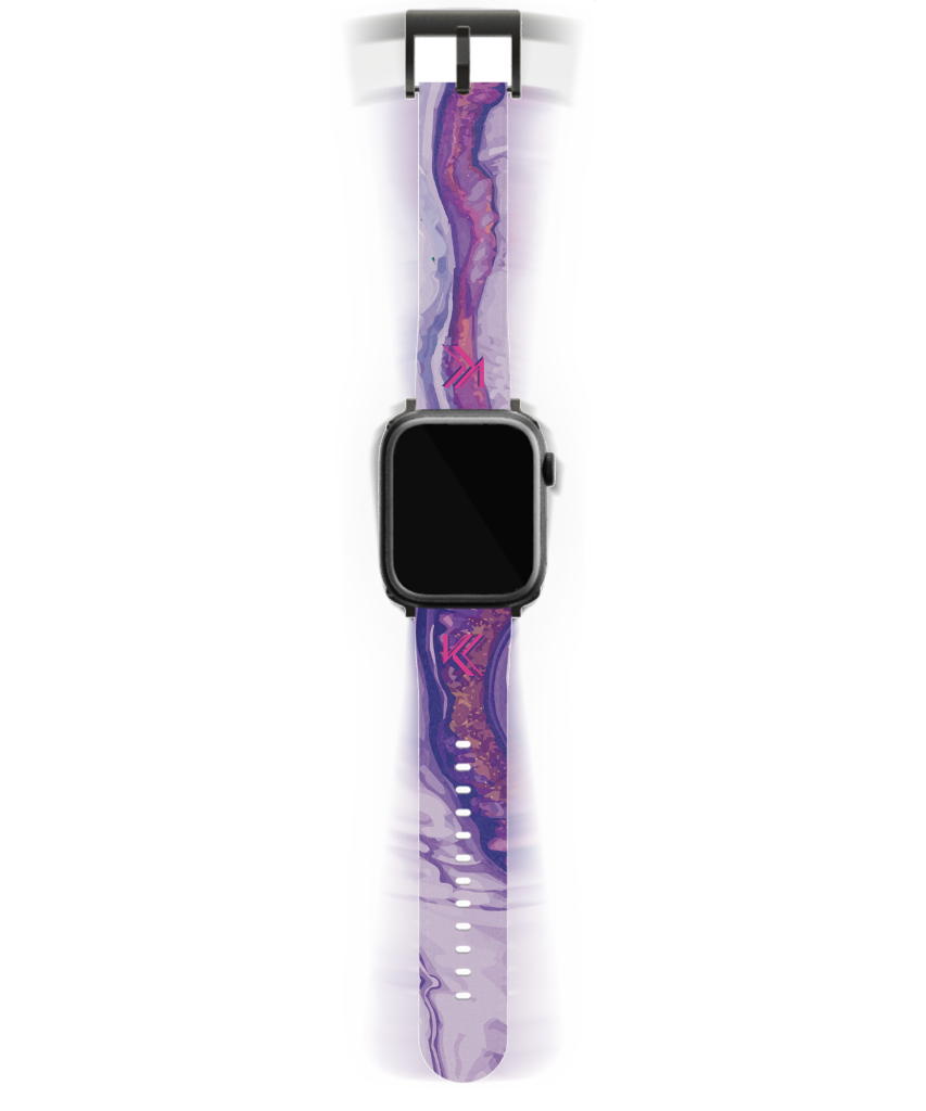 Armband für die Icy Lavender Apple Watch