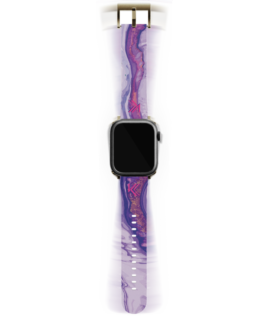 Armband für die Icy Lavender Apple Watch