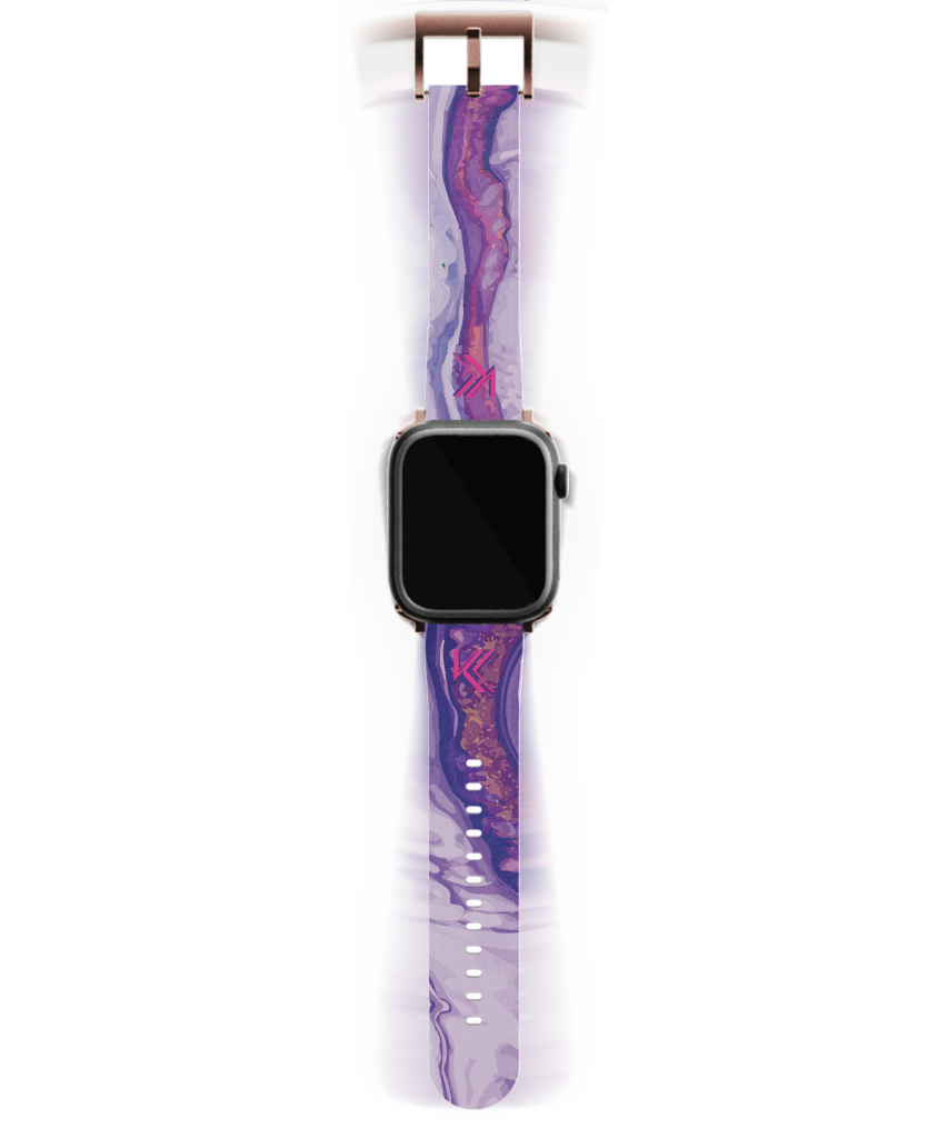 Armband für die Icy Lavender Apple Watch