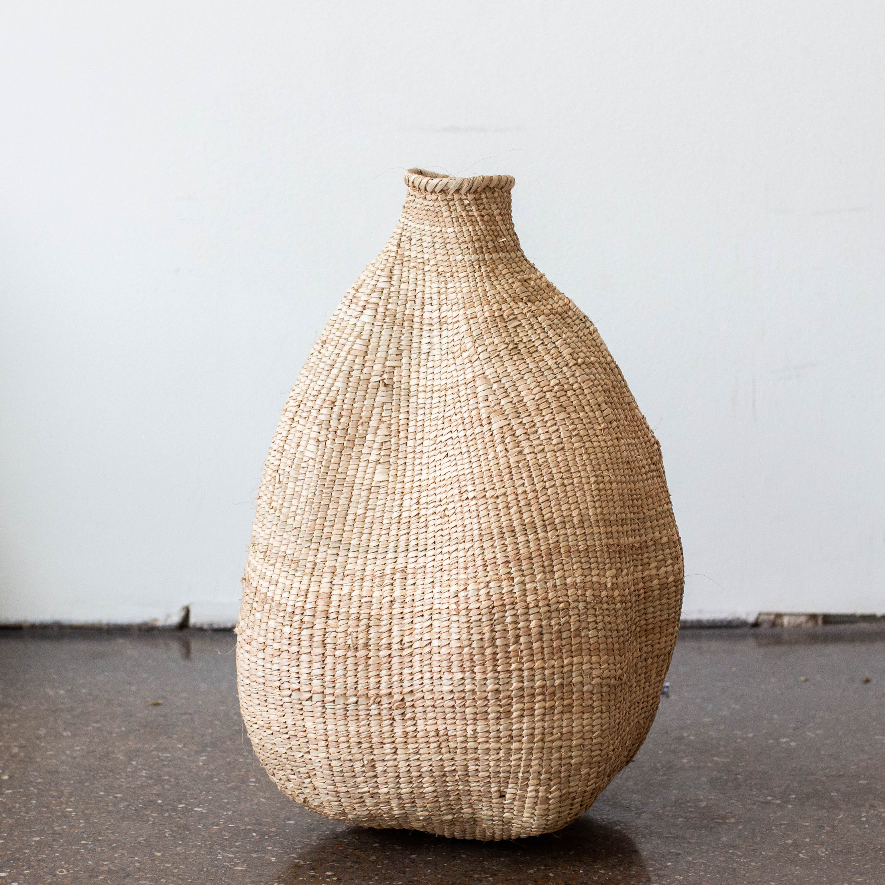 Ilala Garlic Gourd Handwoven African Basket