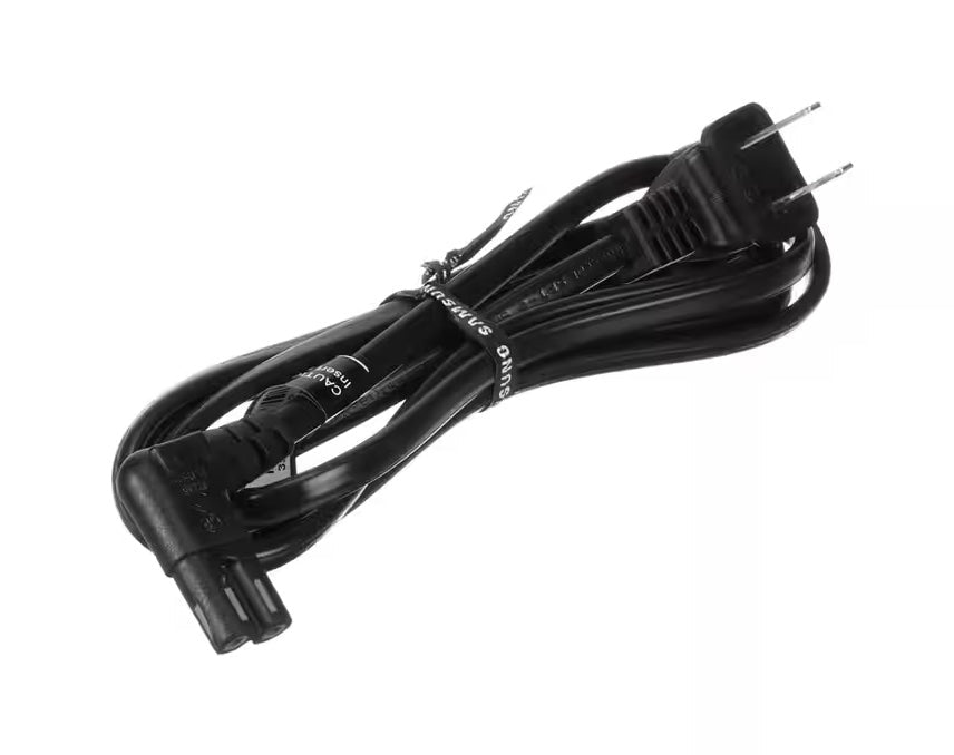 Samsung 3903-000599 AC Power Cord Cable | 5 Ft - C7 Figure 8 with 2-Prong Elbow - 3903000599