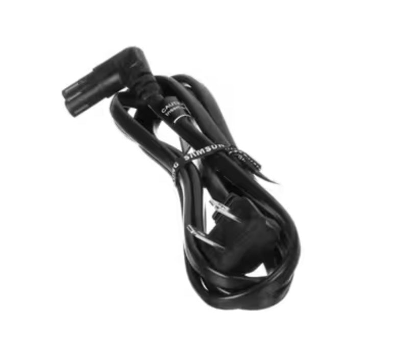 Samsung 3903-000599 AC Power Cord Cable | 5 Ft - C7 Figure 8 with 2-Prong Elbow - 3903000599