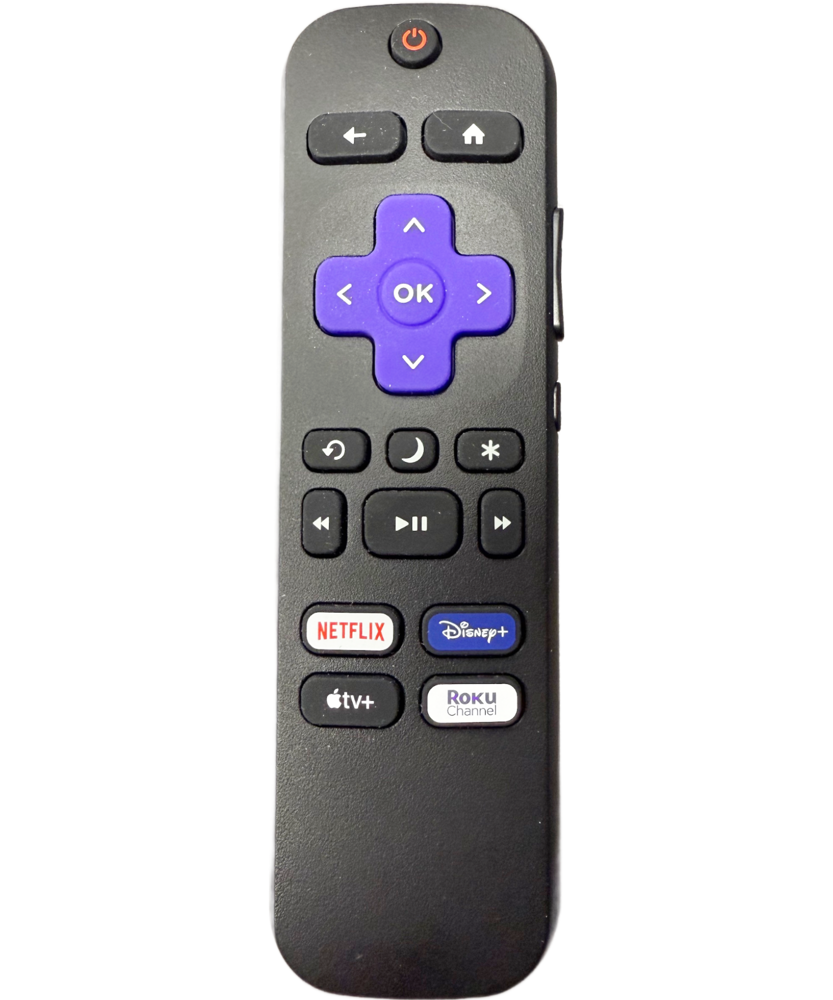 Roku RC-CHIR for Roku TVs Remote Control | IR | Netflix | Disney + | Apple TV + | Roku Channel - 3026000112