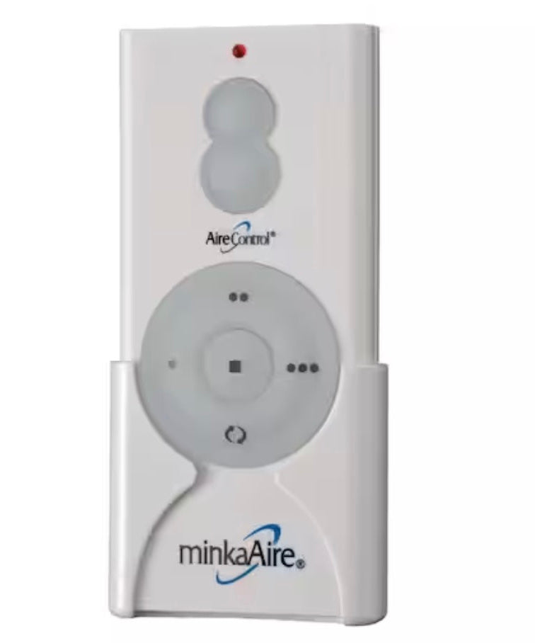 Minka-Aire AireControl 3-Speed Handheld Ceiling Fan Remote Control with Reverse Key - White - RC210, DL-2101T, Y7ZDL2101T