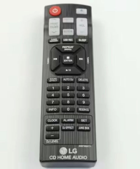 LG AKB73655734 CD Home Audio Remote Control