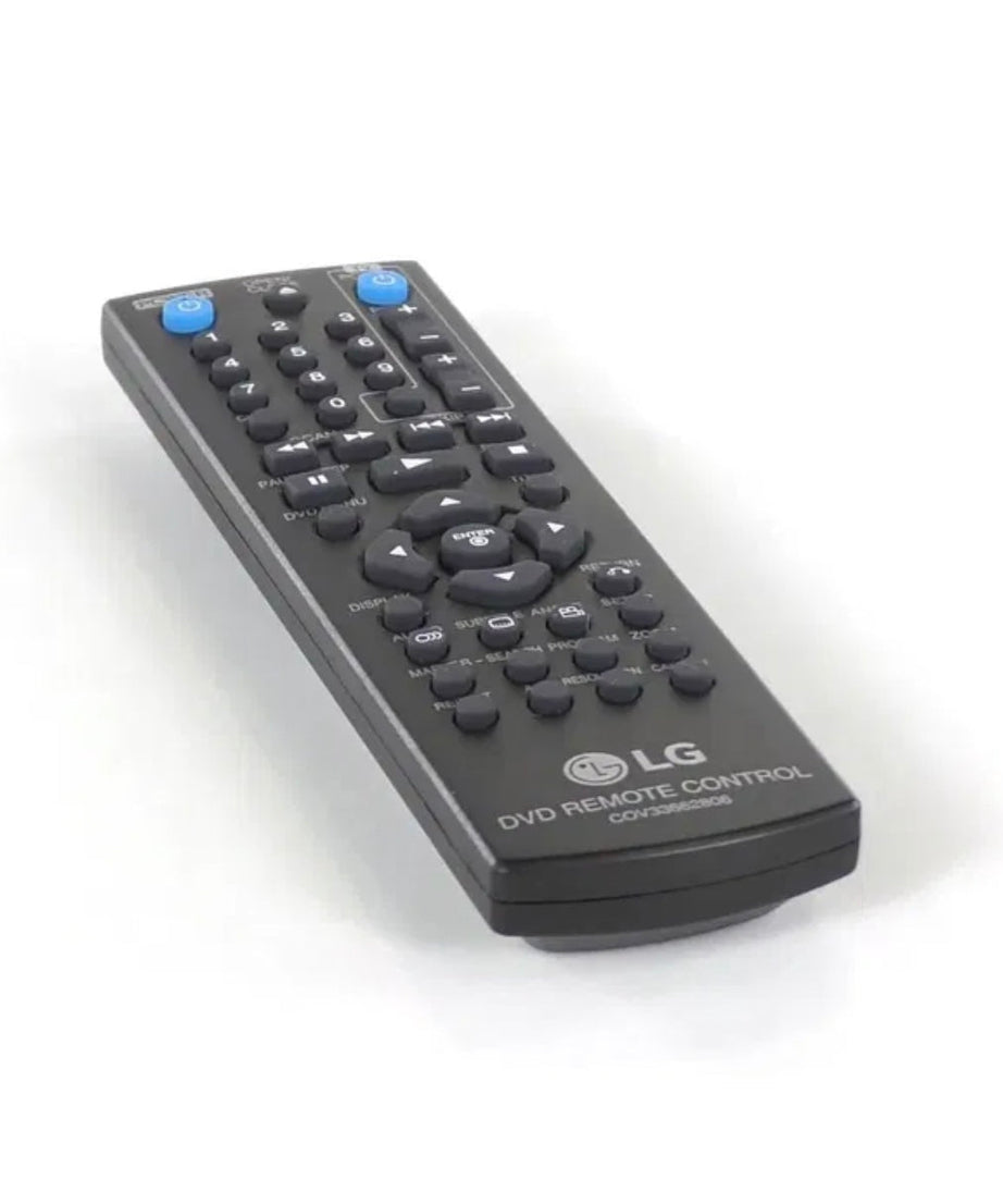 LG COV33662806 DVD Player Remote Control