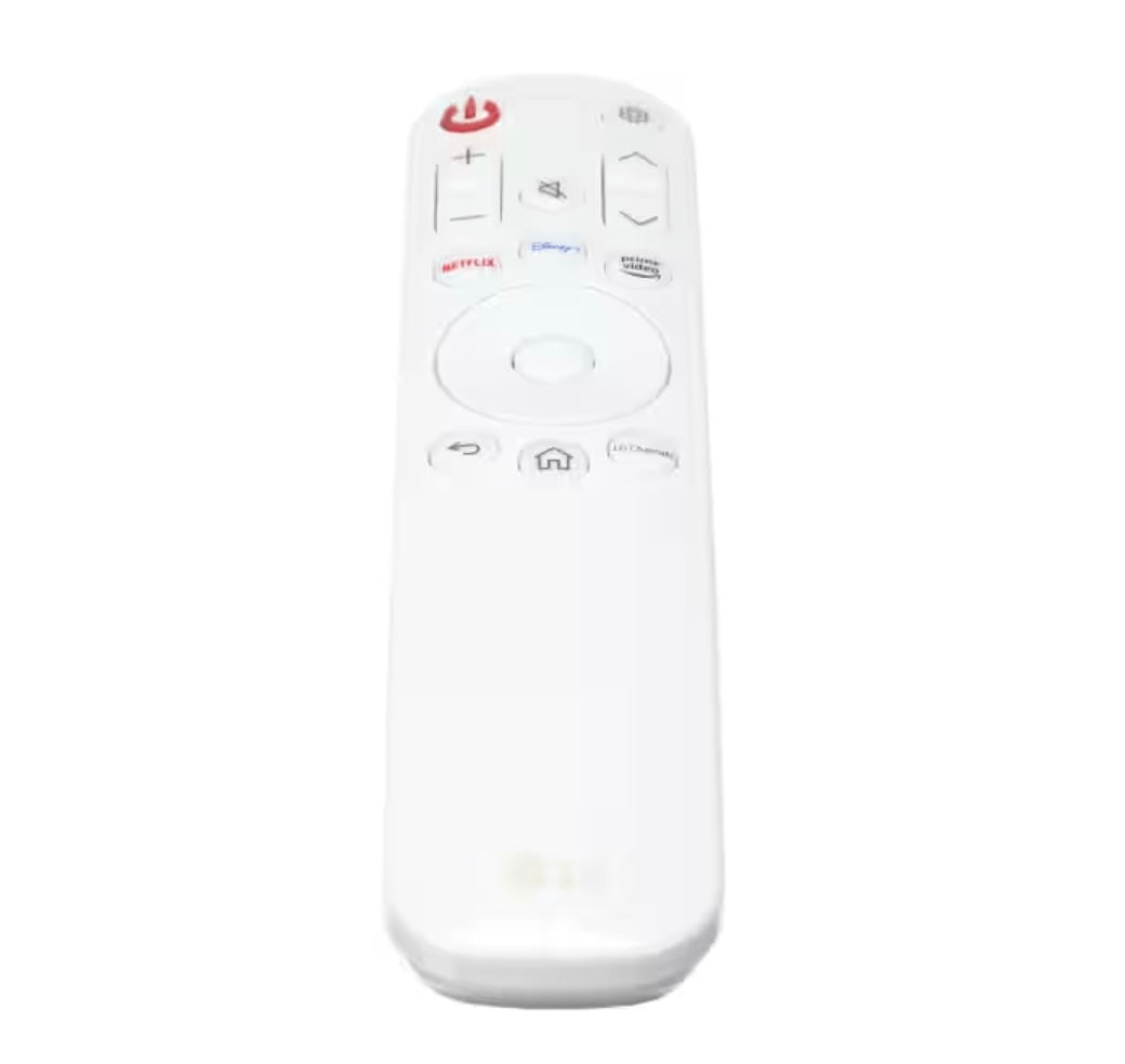 LG AKB76039308 Simple TV Remote Control - White