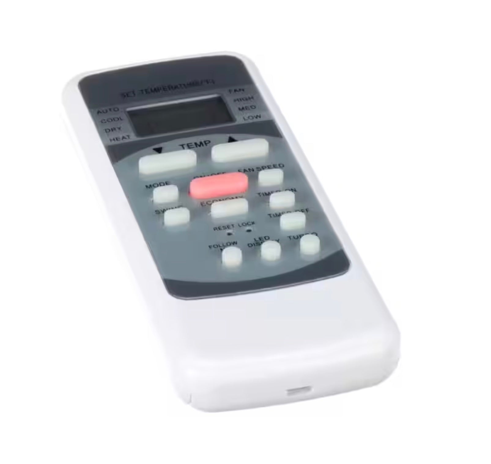 Midea Rg51i39/bgefu Air Conditioner Remote Control | LCD Display - 17317000A03375