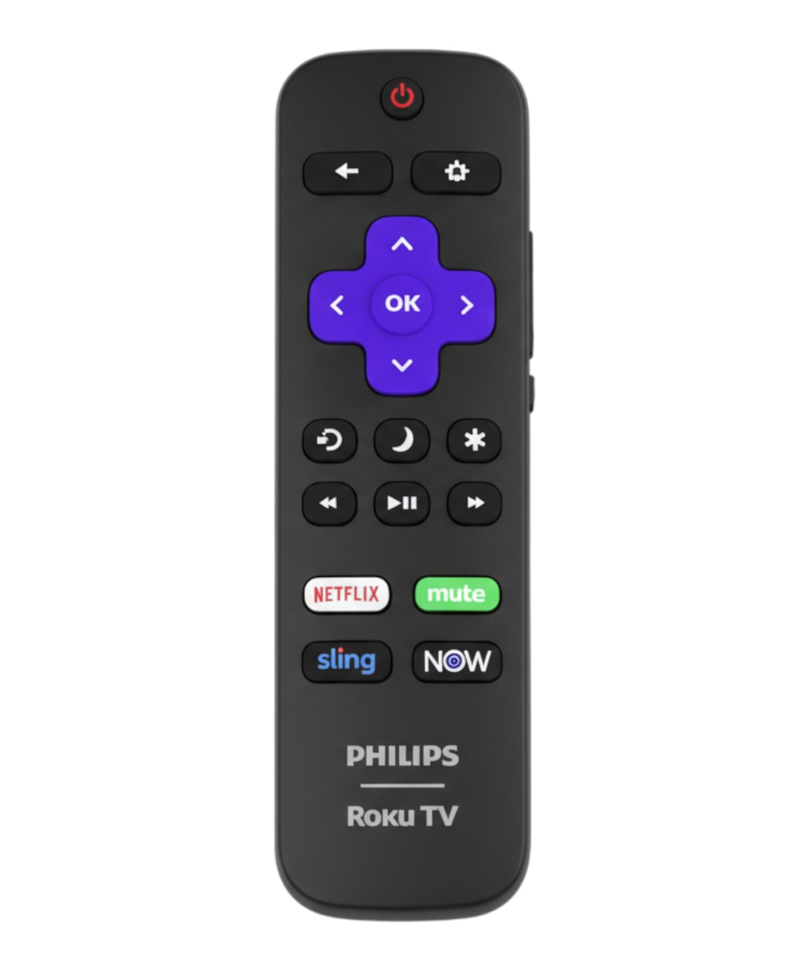 Philips 06518W21PH03XS Roku TV Remote Control - 06518W21PH03XS