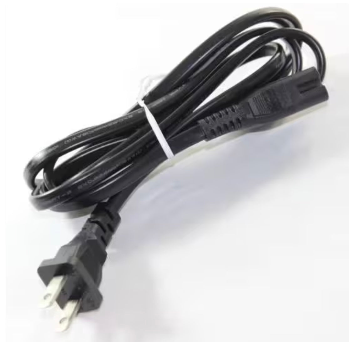 Panasonic K2CA2CA00025 A/C Power Cable | 2-Prong | 5-Foot | C7 - Figure-8 female Connector - K2CA2CA00025