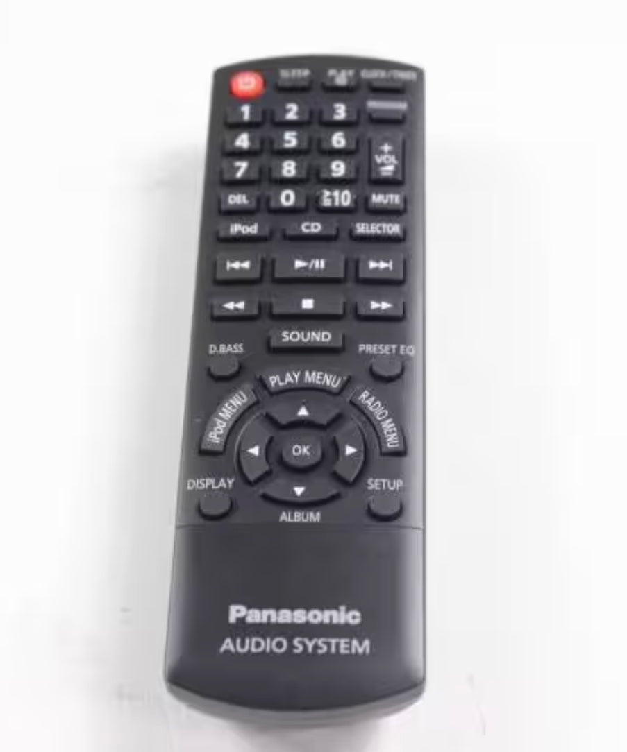 Panasonic N2QAYB000896 Audio System Remote Control