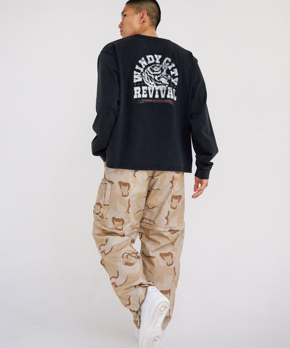 In Chicago as It Is in Heaven LS Heavyweight Tee