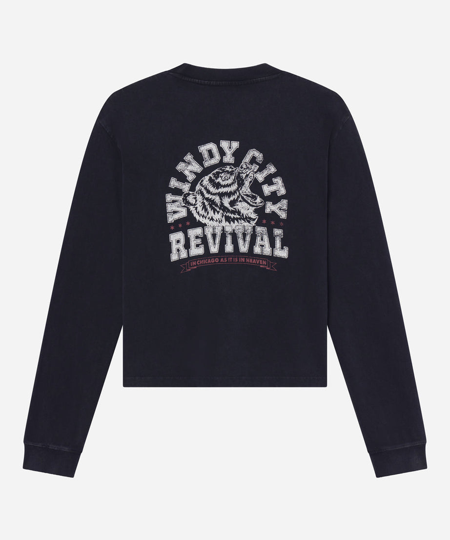 In Chicago as It Is in Heaven LS Heavyweight Tee