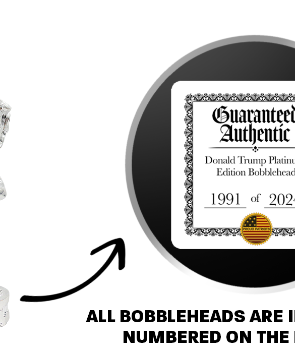 Platinum Trump Bobblehead (Limited Run of 2024 Units)