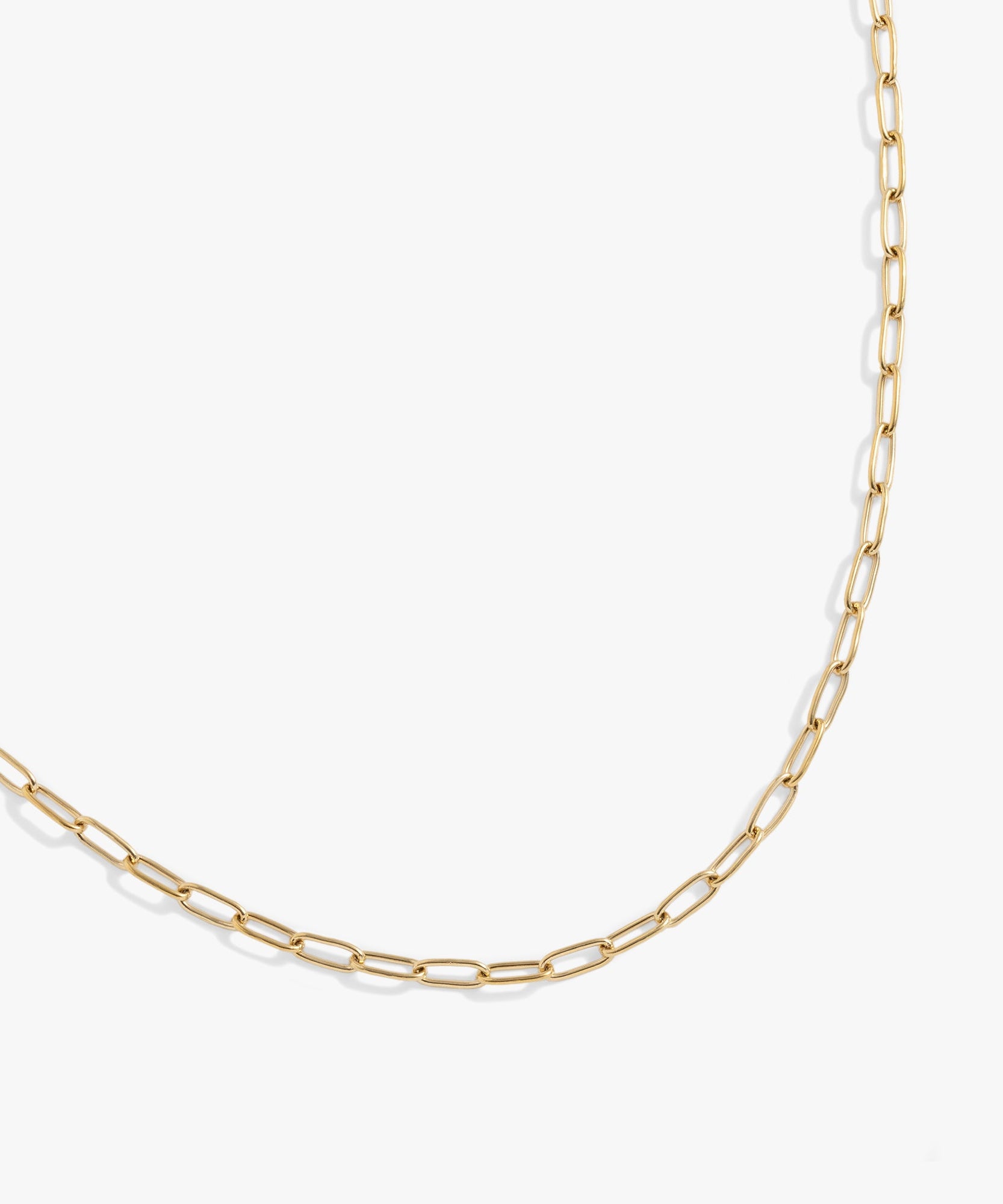 Paperclip Charm & Layering Necklace