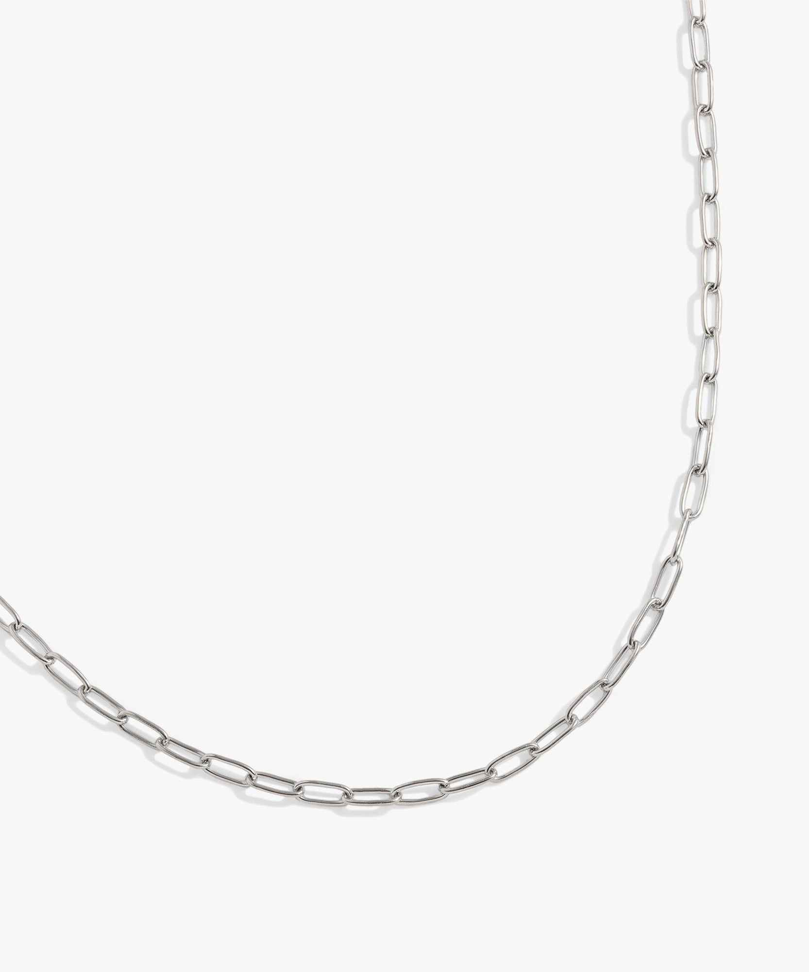 Paperclip Charm & Layering Necklace