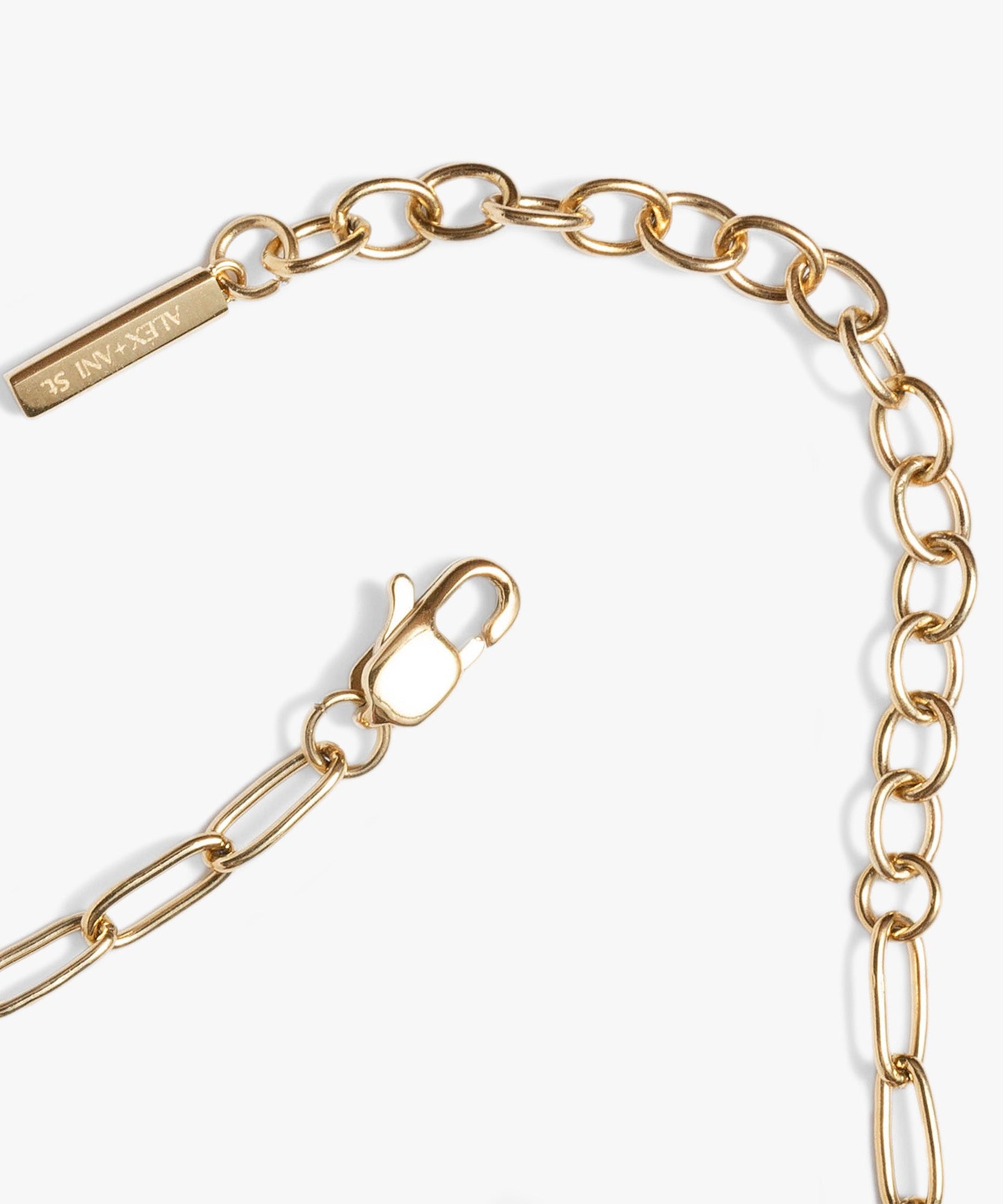 Paperclip Charm & Layering Necklace
