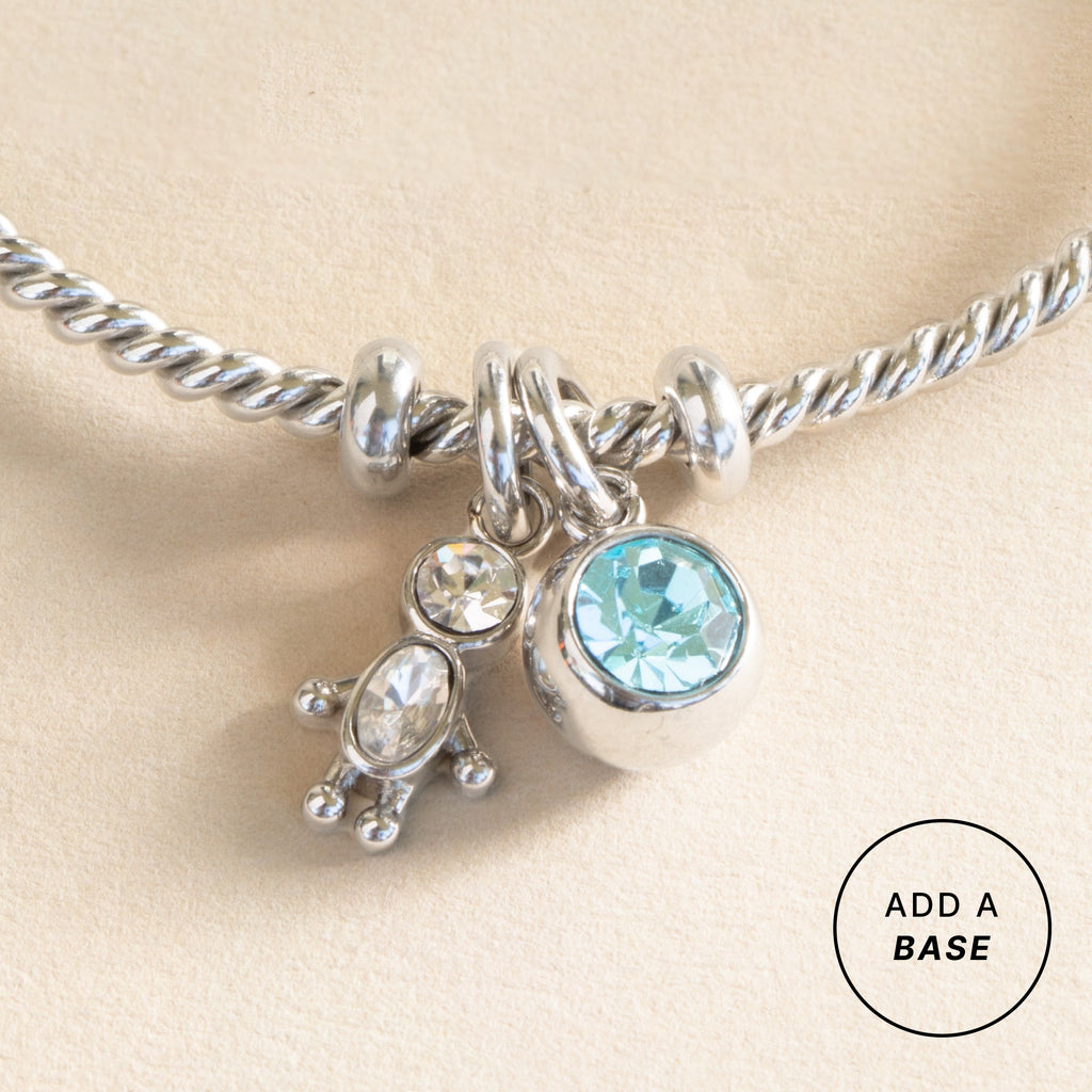 March Birthstone Interchangeable Charm