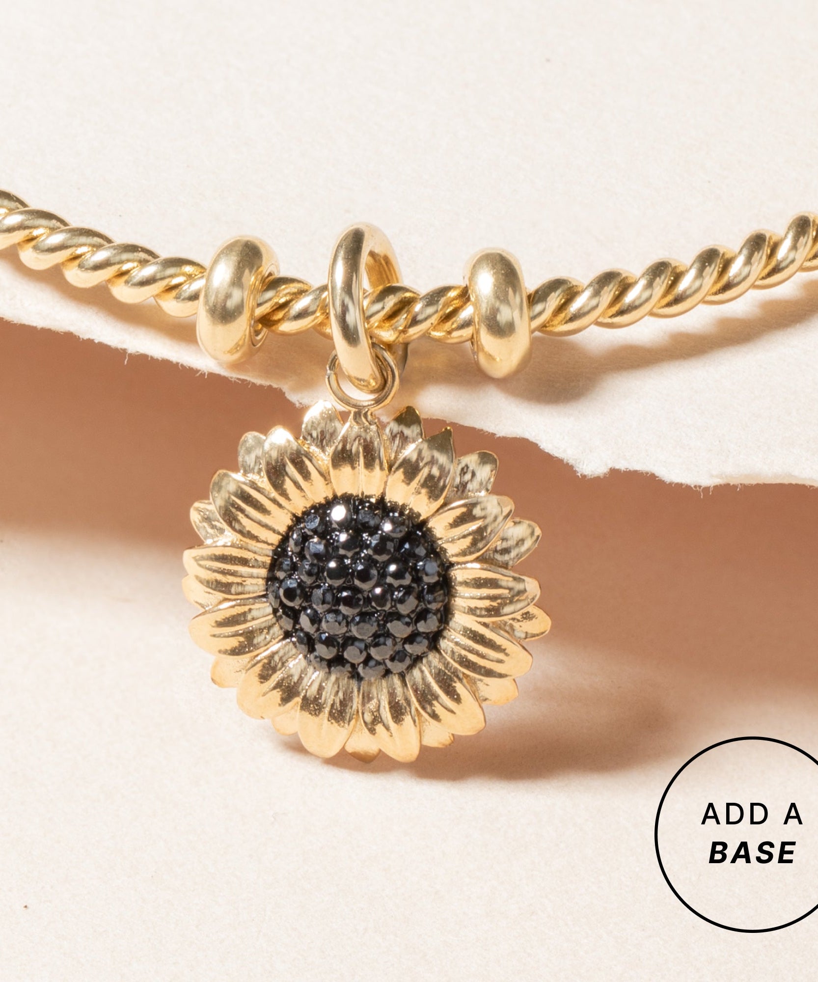 Sunflower Interchangeable Charm
