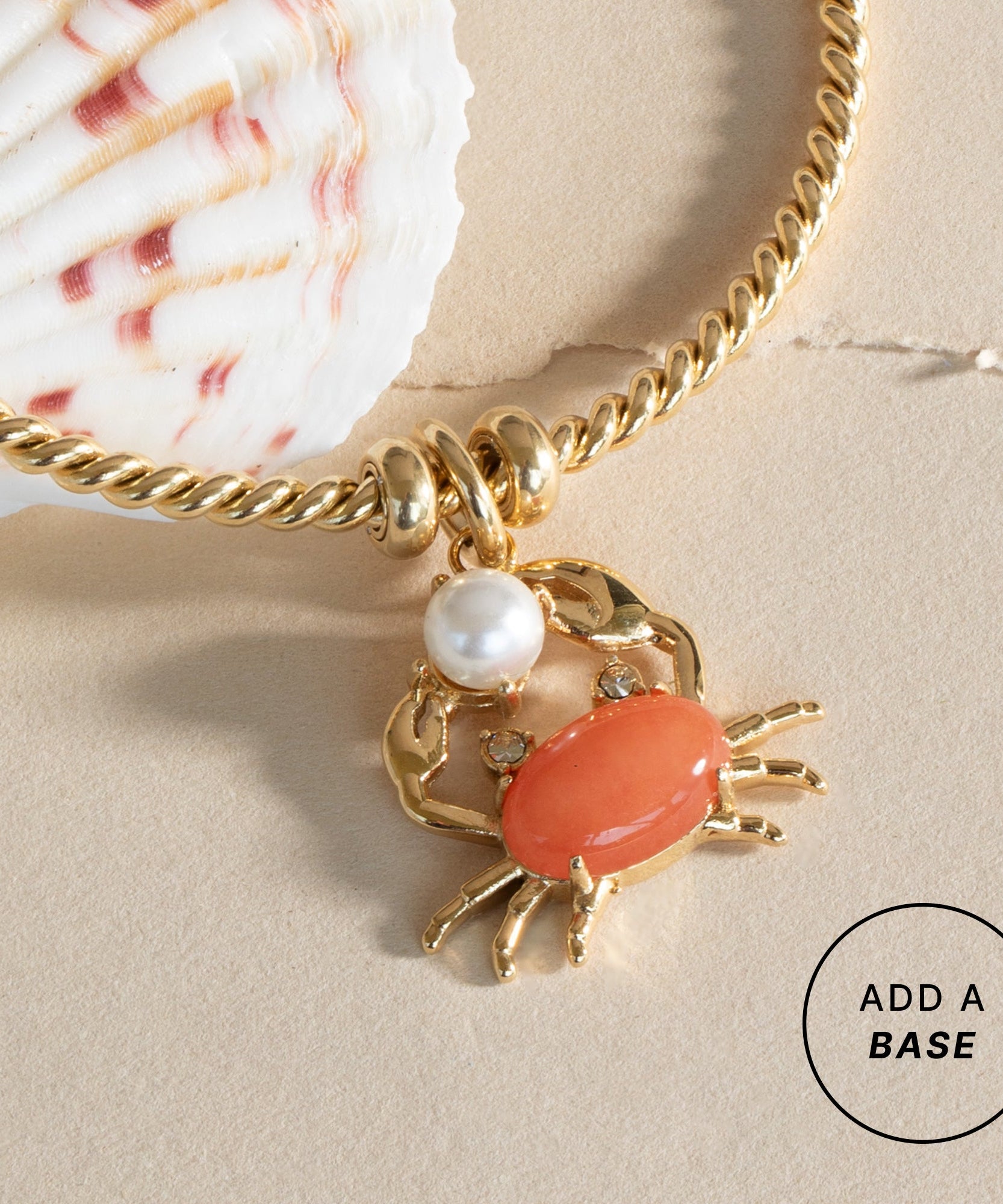 Crab Interchangeable Charm