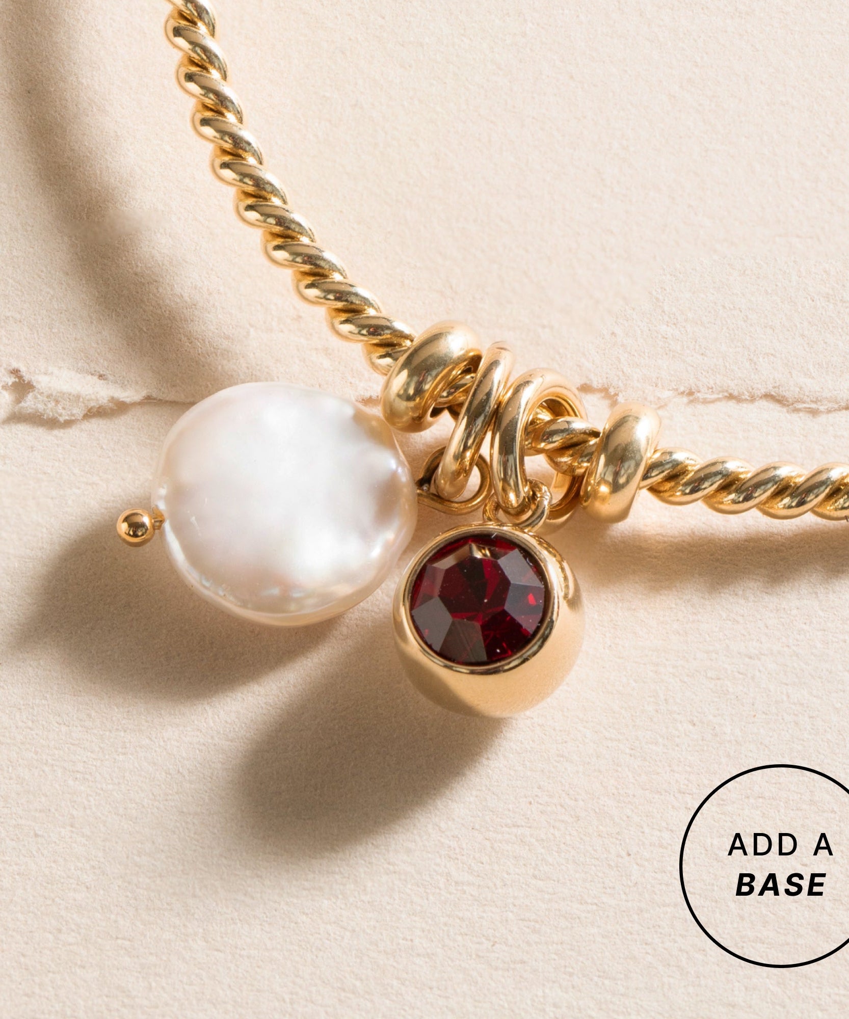 January Birthstone Interchangeable Charm
