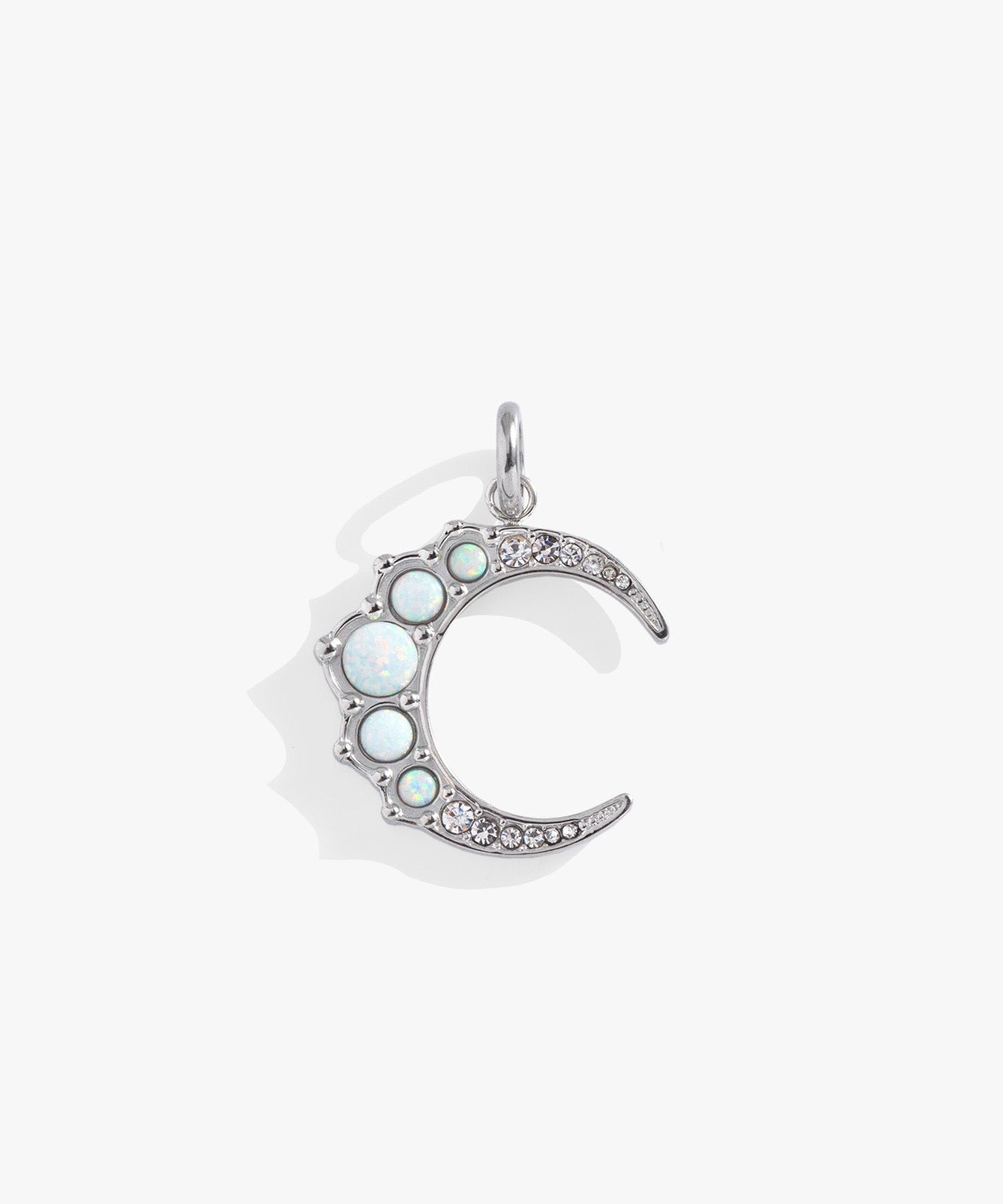 Opal Moon Interchangeable Charm