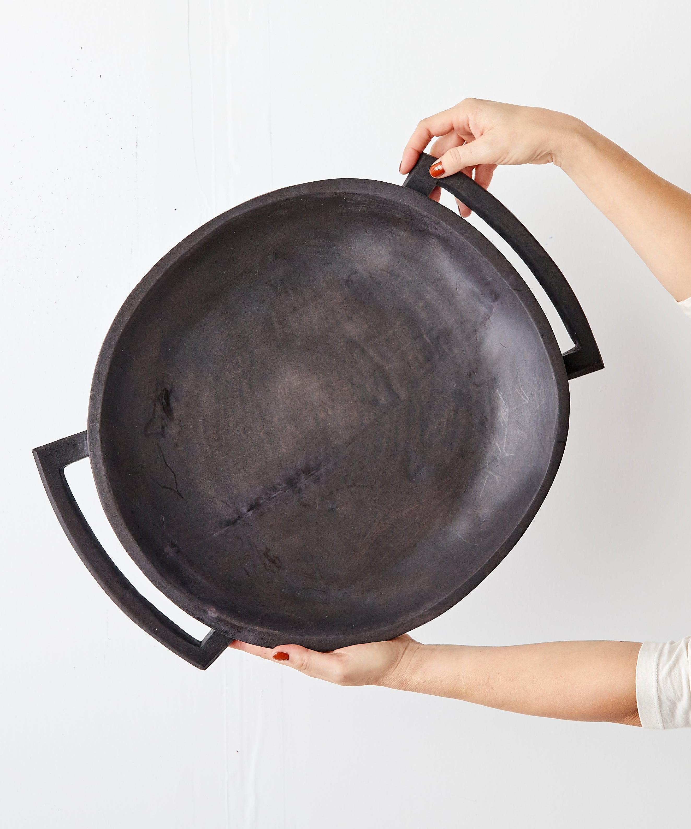 Swazi Round Wood Serving Platter