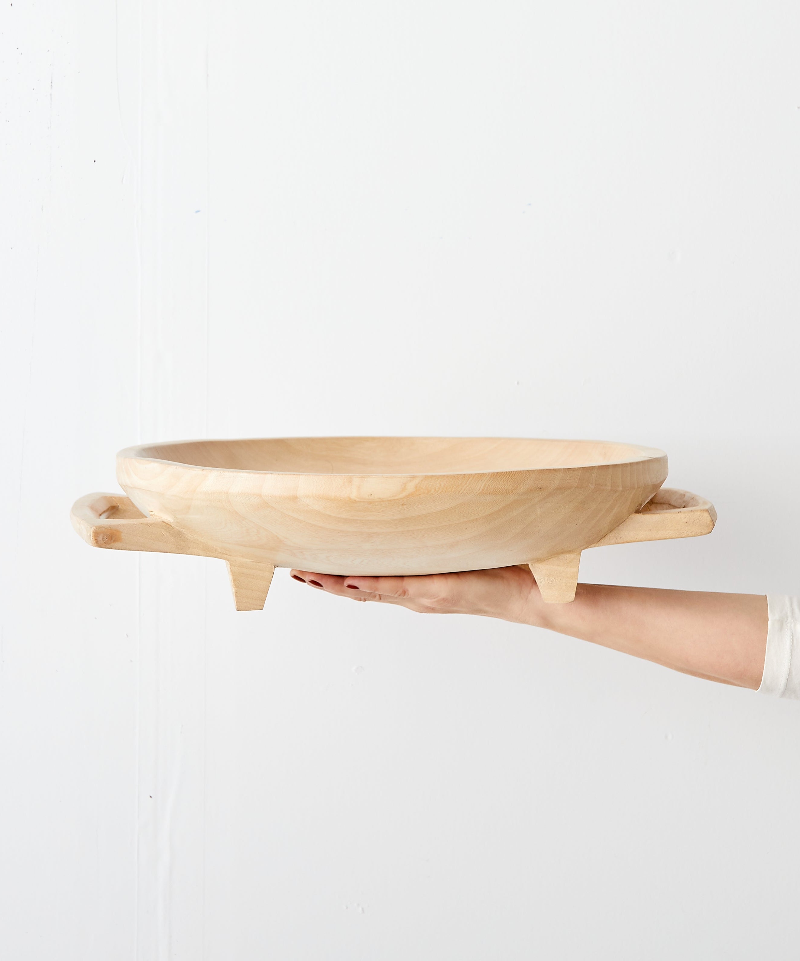 Swazi Round Wood Serving Platter