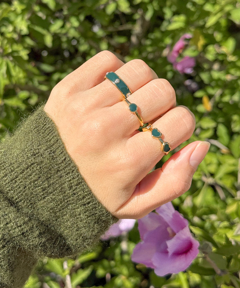 Jade Ring Set