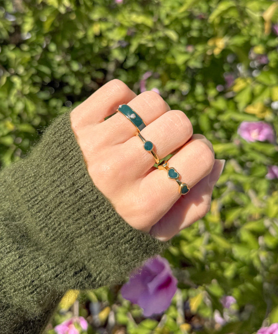 Jade Ring Set