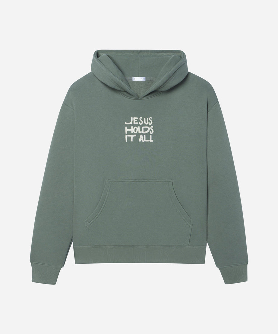 Jesus Holds It All Unisex Hoodie