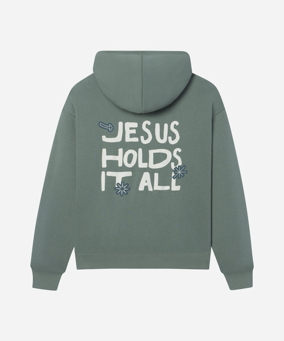 Jesus Holds It All Unisex Hoodie