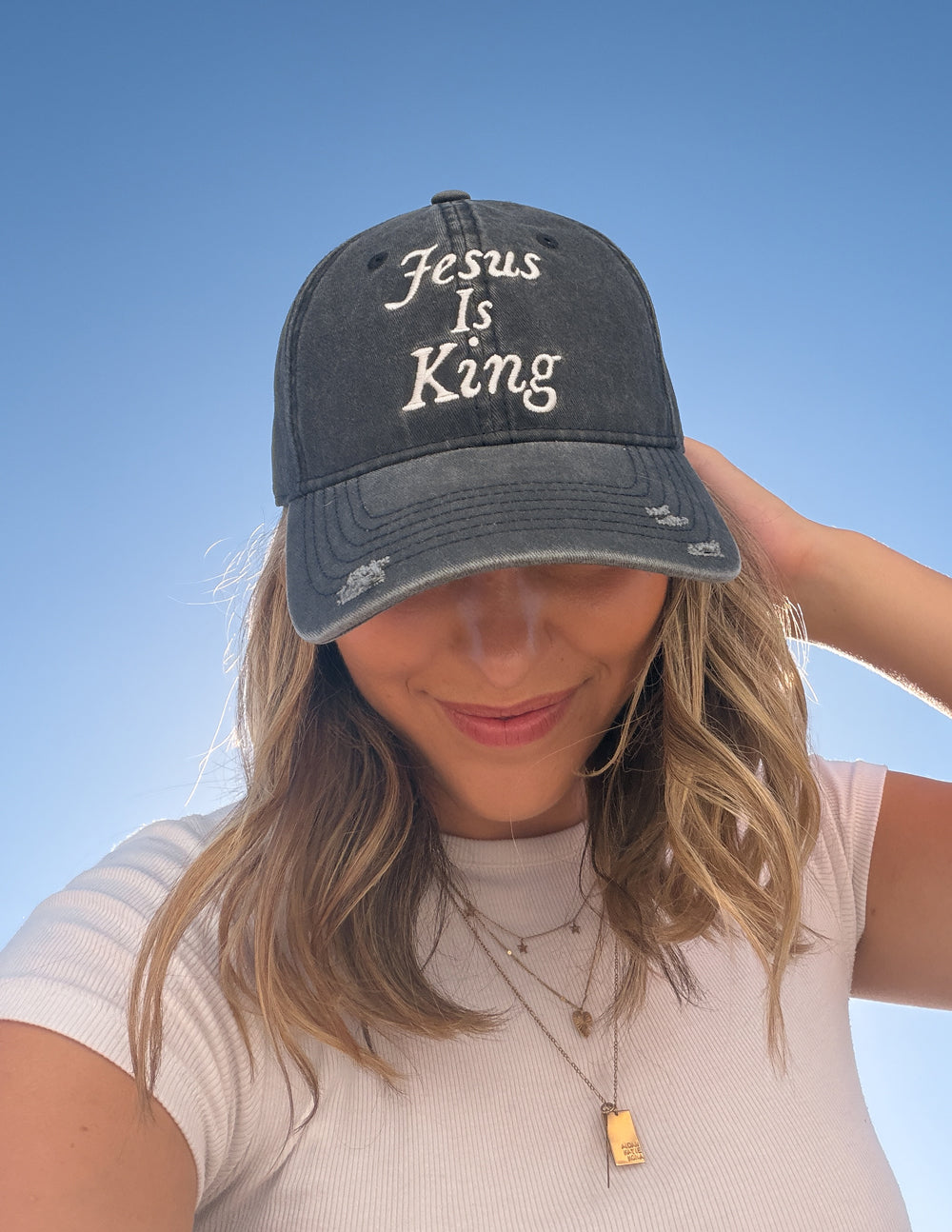 Jesus Is King Hat