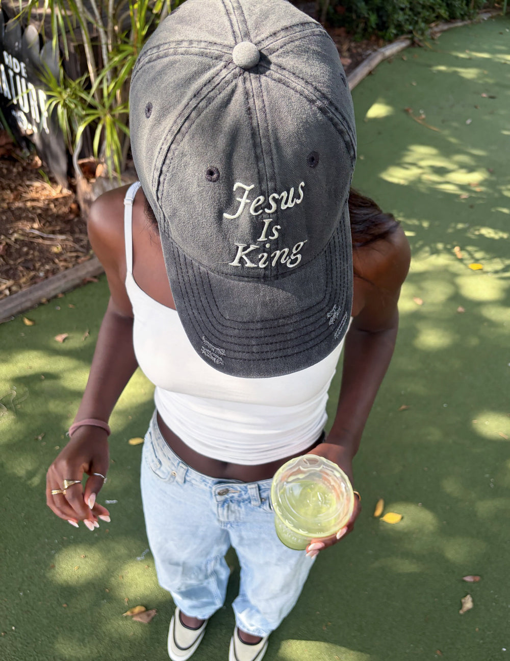 Jesus Is King Hat