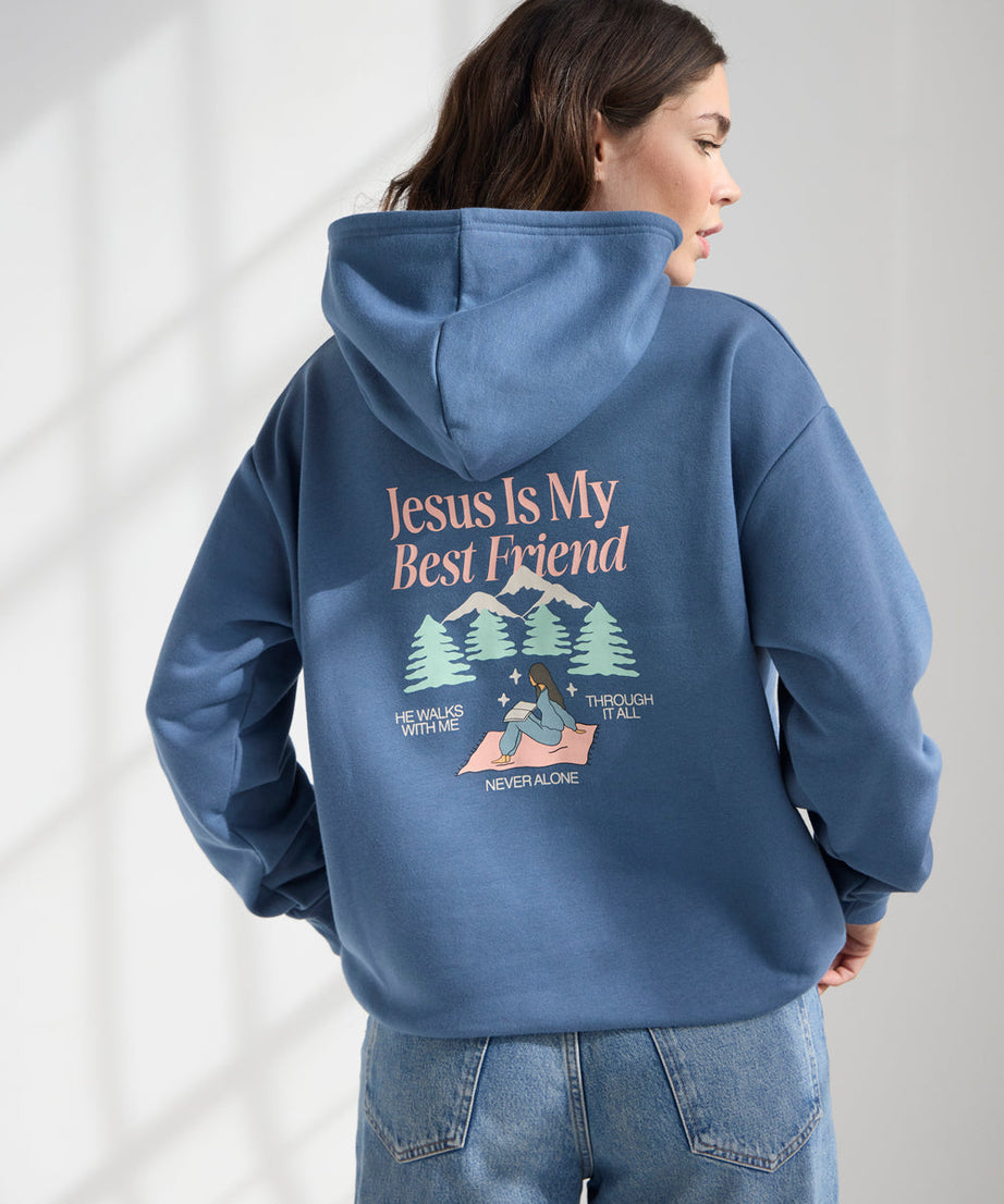 Jesus Is My Best Friend Unisex Hoodie