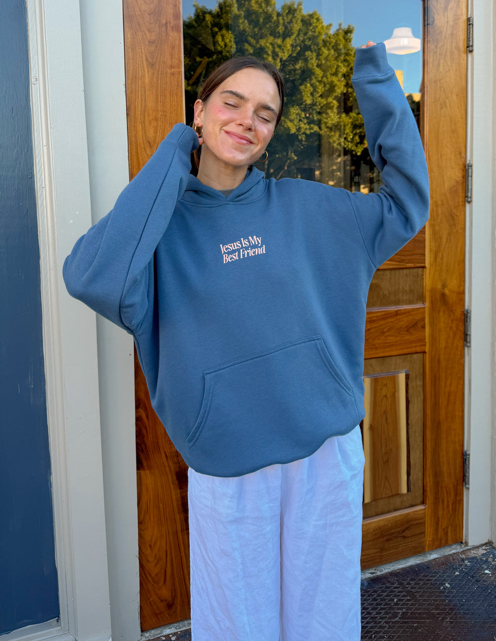 Jesus Is My Best Friend Unisex Hoodie