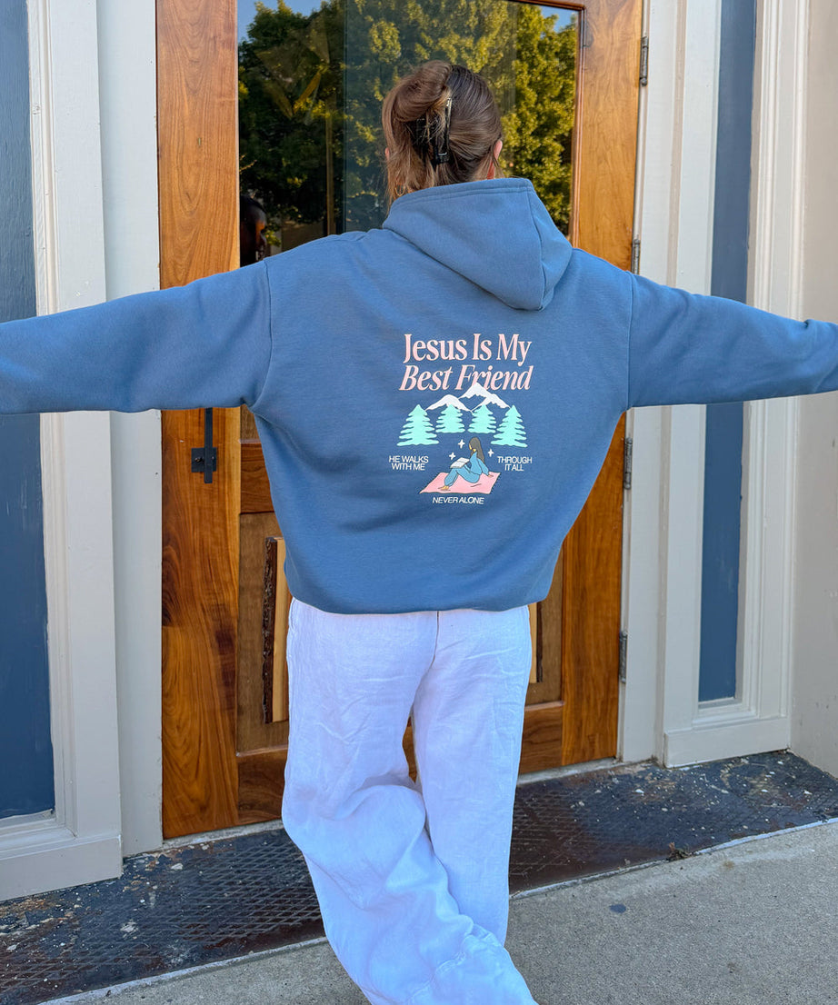 Jesus Is My Best Friend Unisex Hoodie