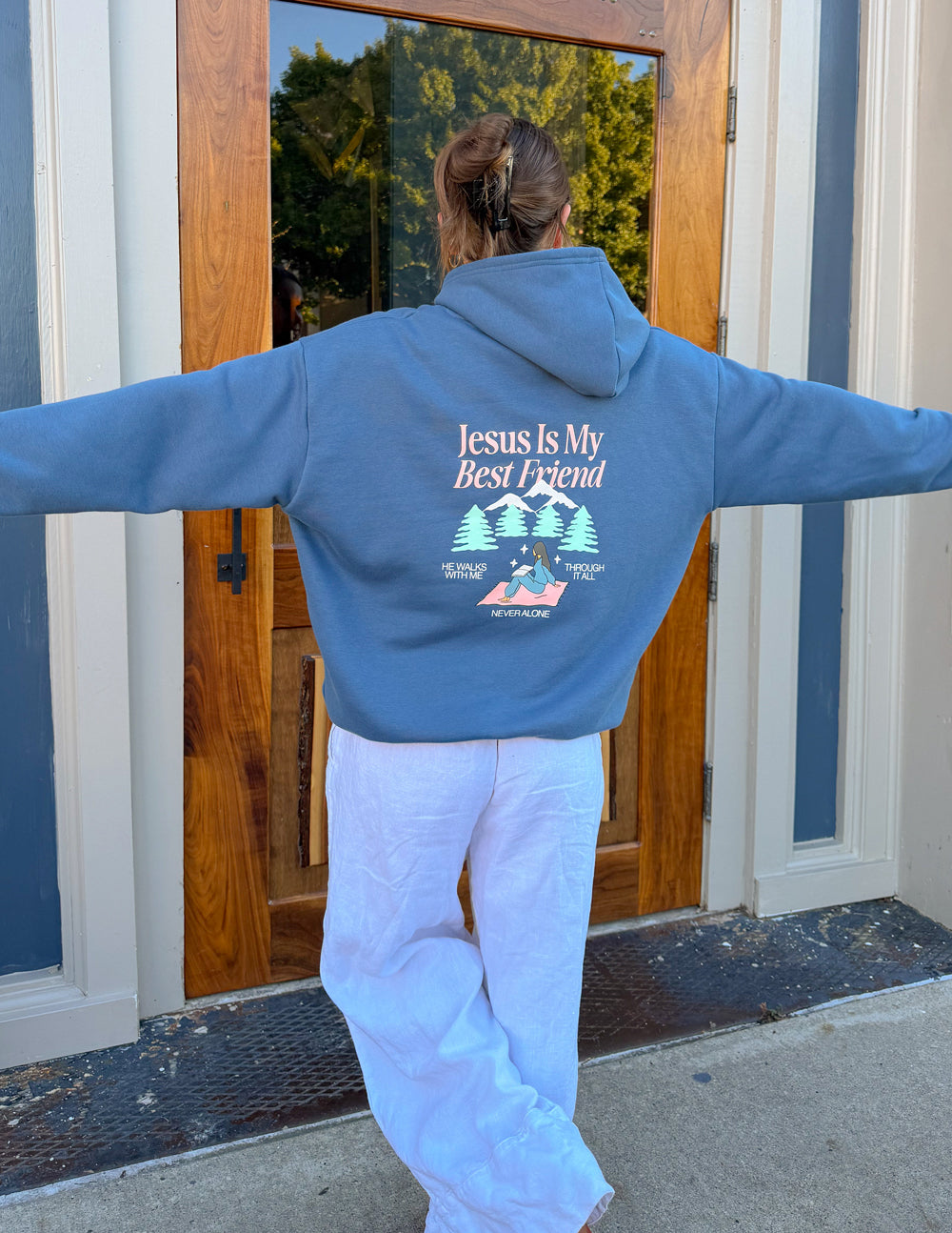 Jesus Is My Best Friend Unisex Hoodie