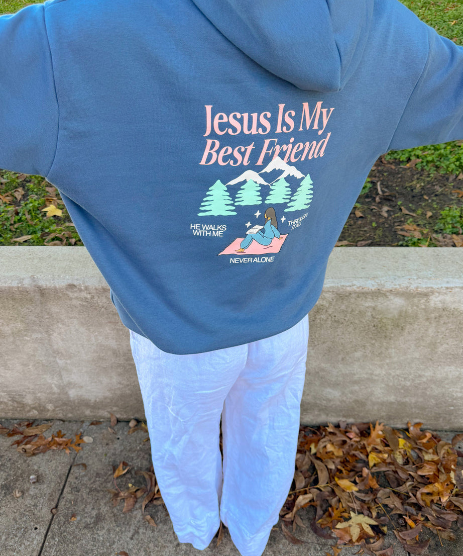 Jesus Is My Best Friend Unisex Hoodie