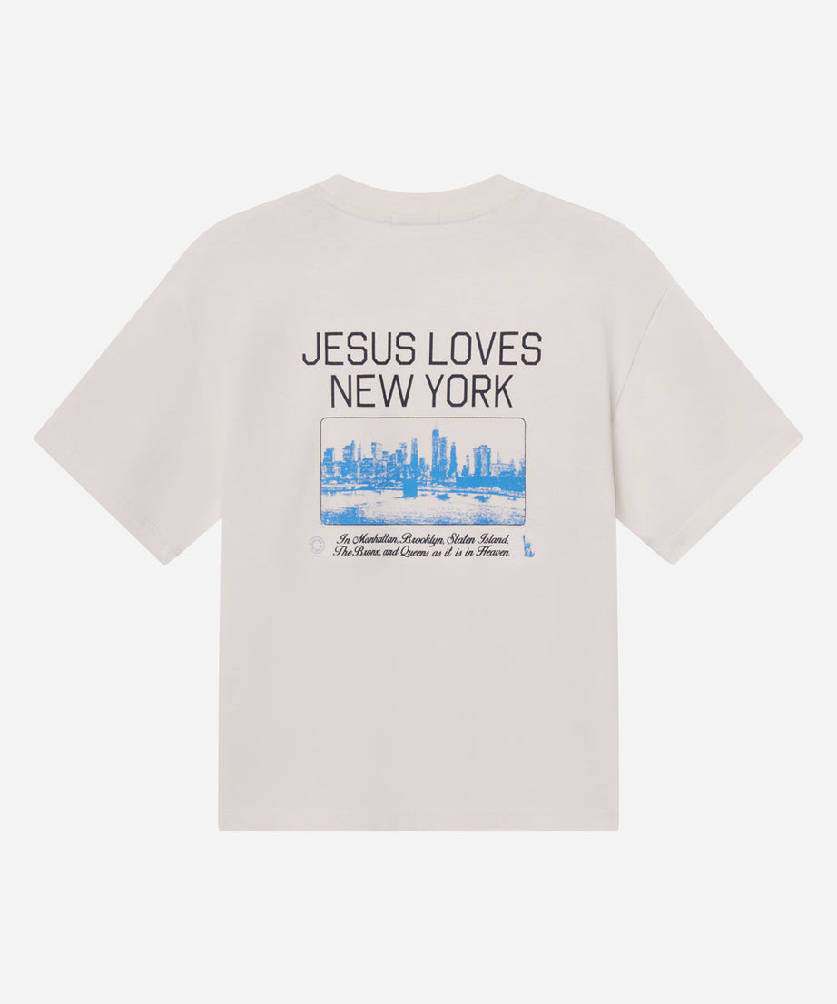 Jesus Loves New York Heavyweight Tee