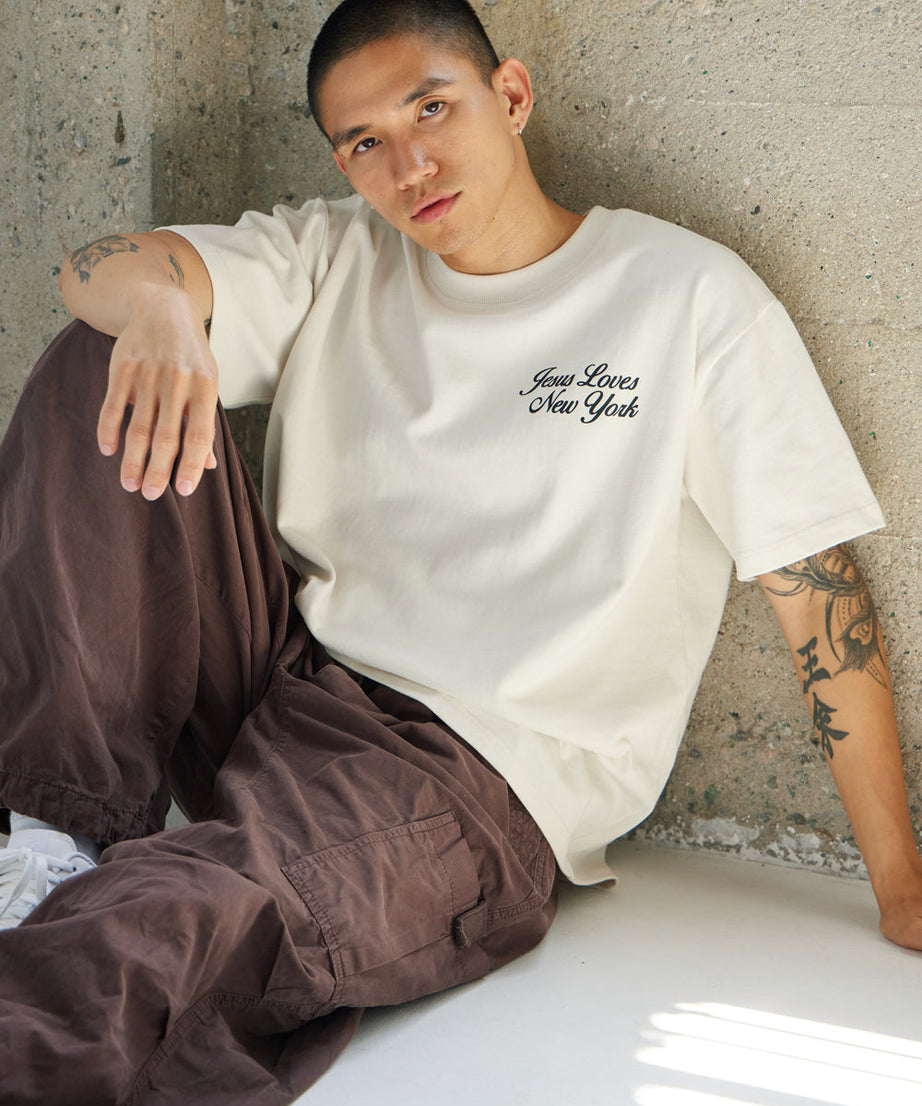 Jesus Loves New York Heavyweight Tee