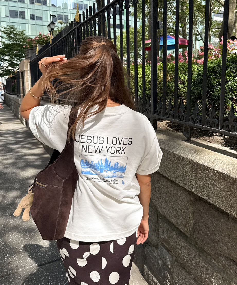 Jesus Loves New York Heavyweight Tee