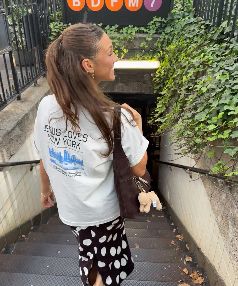 Jesus Loves New York Heavyweight Tee