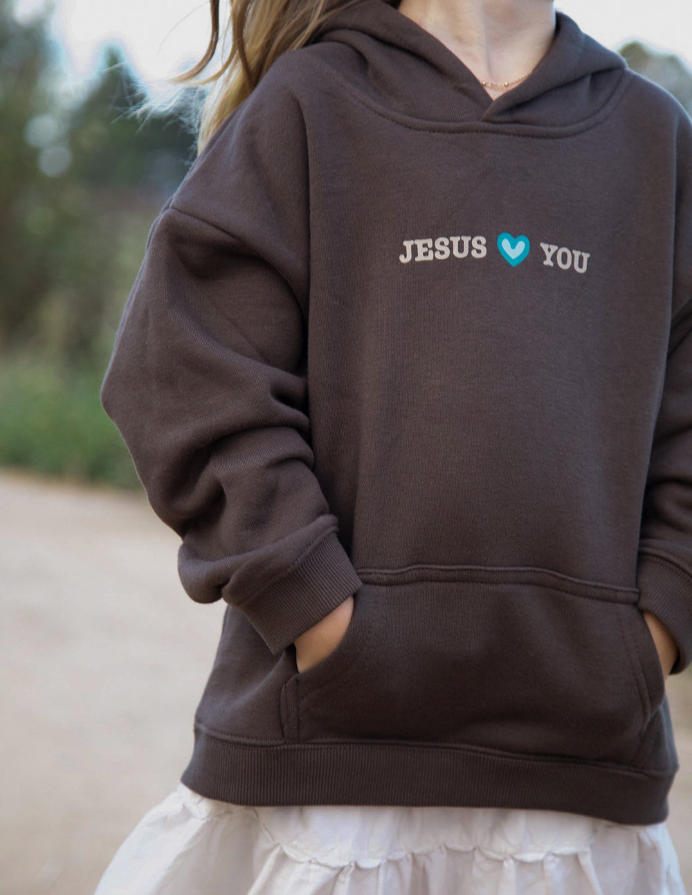 Jesus Loves You Kids Hoodie
