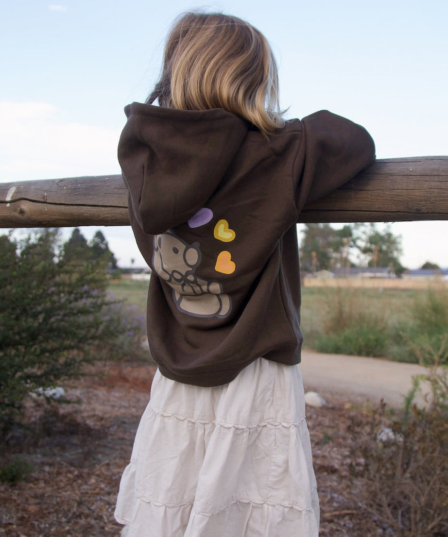 Jesus liebt dich Kinder Hoodie