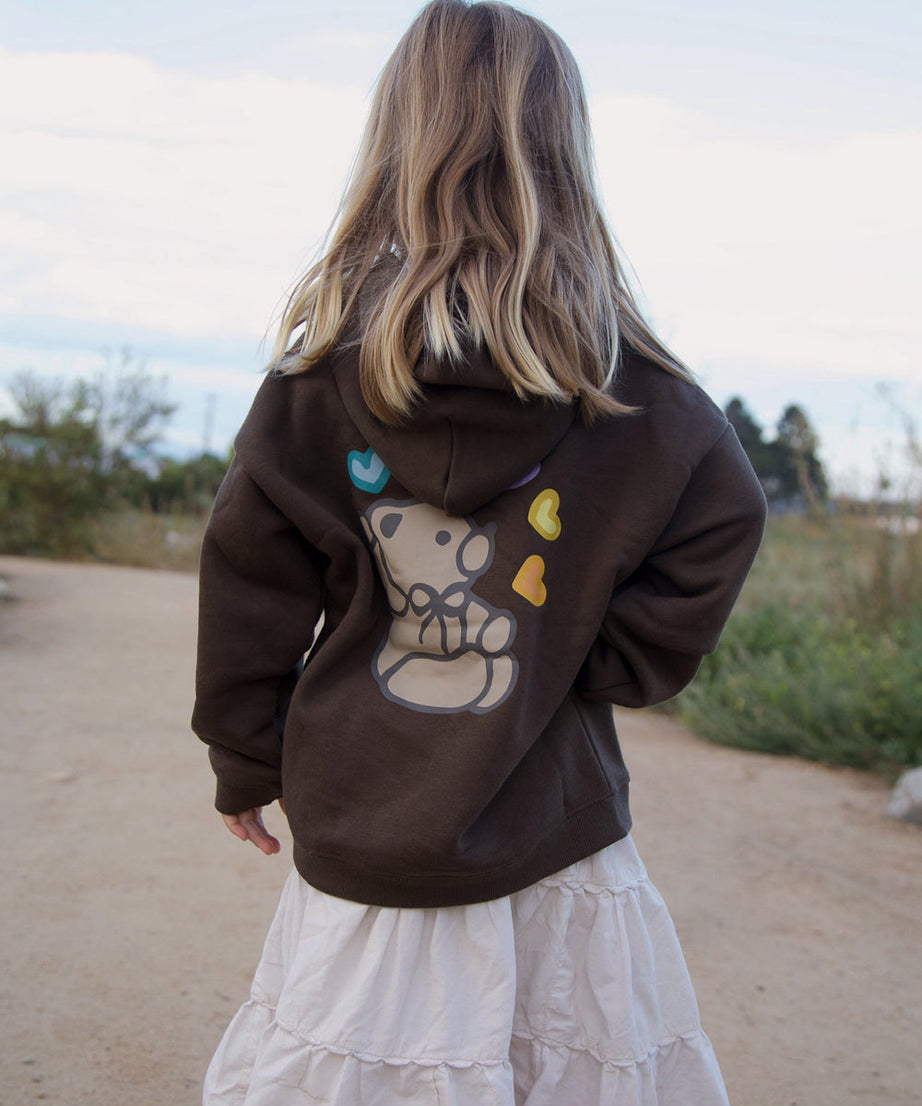 Jesus liebt dich Kinder Hoodie