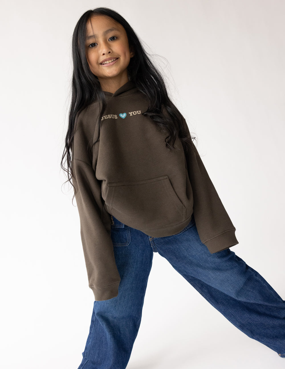 Jesus Loves You Kids Hoodie
