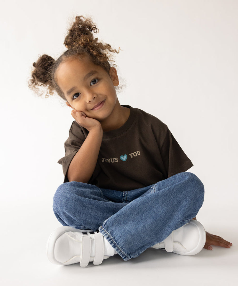 Jesus liebt dich Kinder T-Shirt