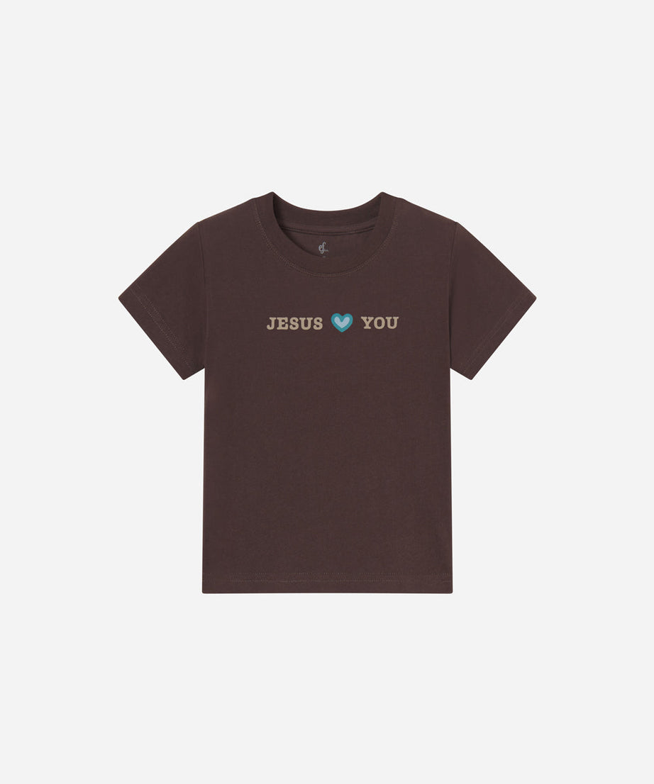 Jesus liebt dich Kinder T-Shirt